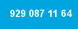 929 087 11 64 929 087 11 64